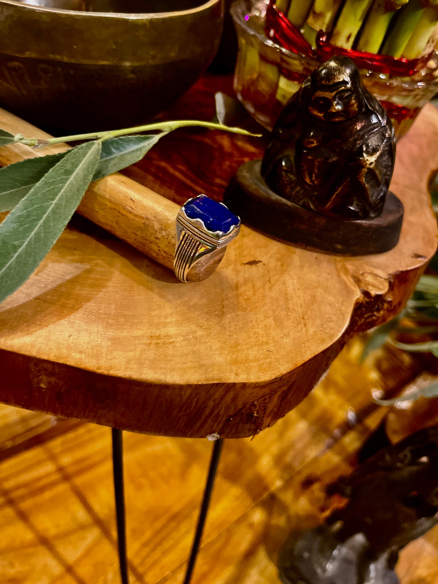 Lapislazuli-Silberring