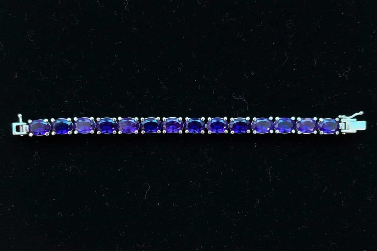 Amethyst Bracelet Full Layout