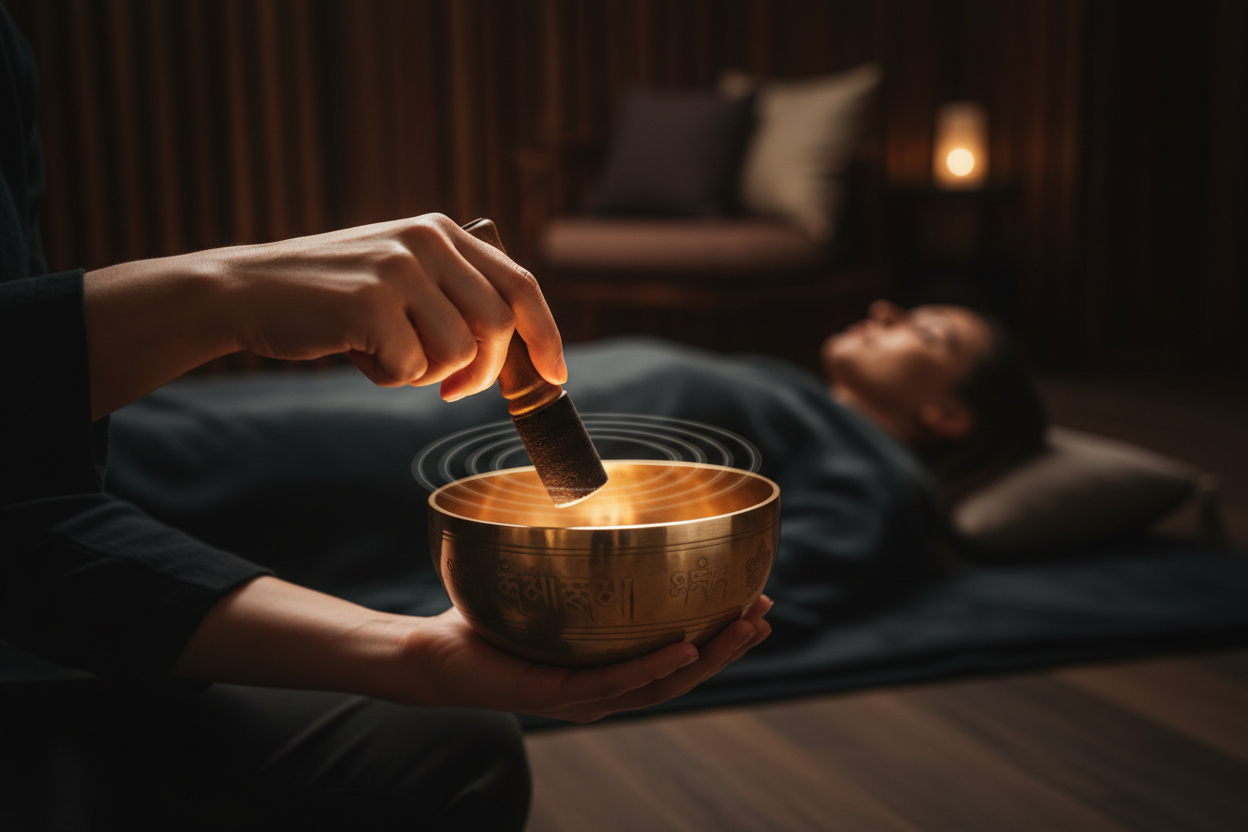 Sound Healing - Practitioner Hands